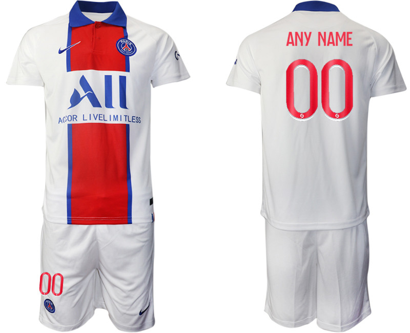 2020 21 Paris Saint Germain Customized Away Soccer Jersey