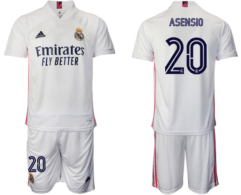 2020 21 Real Madrid 20 ASENSIO Home Soccer Jersey