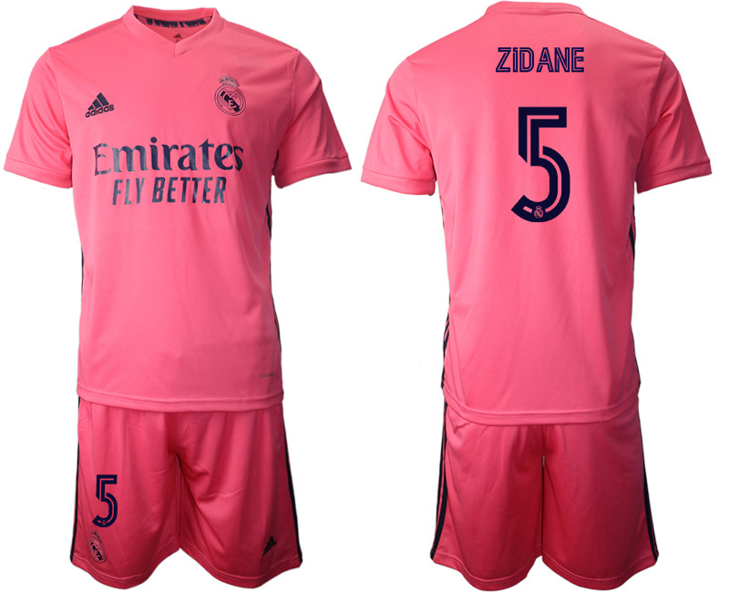 2020 21 Real Madrid 5 ZIDANE Away Soccer Jersey