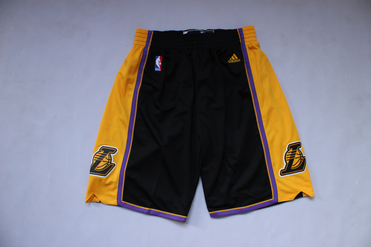  2014 NBA Los Angeles Lakers New Revolution 30 Swingman New Black Short