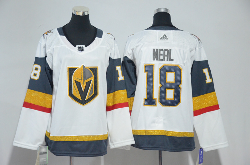  2017 NHL Vegas Golden Knights #18 James Neal White Ice Hockey Jerseys