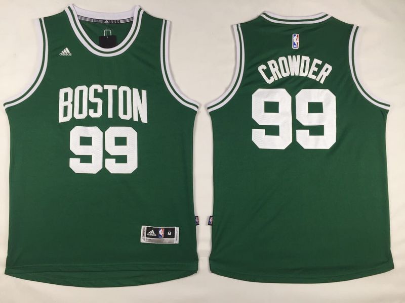  NBA Boston Celtics 99 Jae Crowder New Revolution 30 Swingman Green Jersey