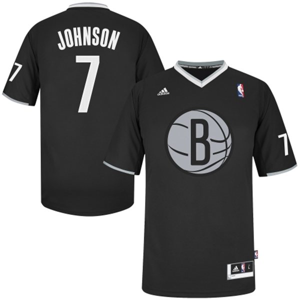  NBA Brooklyn Nets 7 Joe Johnson 2013 Christmas Day Fashion Swingman Black Jersey