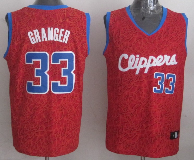  NBA Chicago Bulls Los Angeles Clippers 33 Danny Granger Crazy Light Swingman Red Jersey