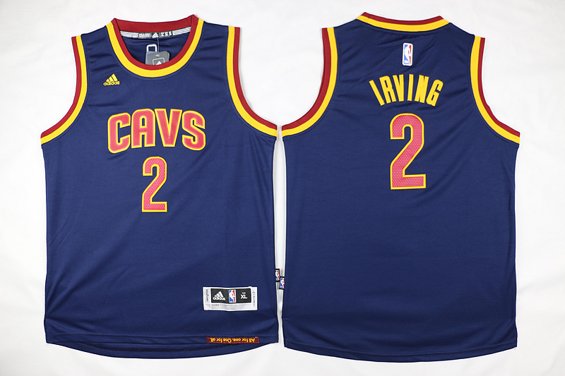Cheap Adidas NBA Cleveland Cavaliers 2 Kyrie Irving Kid Jersey New ...