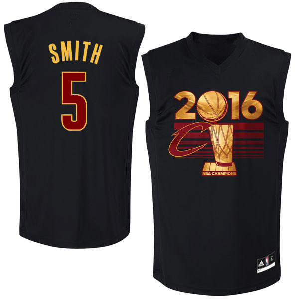 NBA Cleveland Cavaliers 5 Jr Smith 2016 NBA Champions Jersey