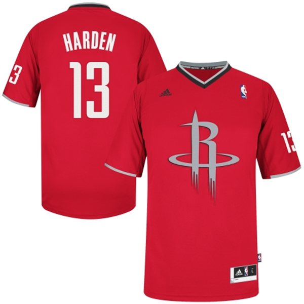 NBA Houston Rockets 13 James Harden 2013 Christmas Day Fashion Swingman Red Jersey