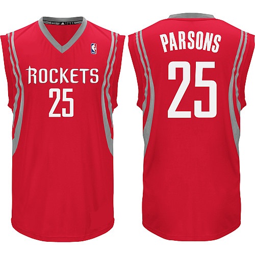 NBA Houston Rockets 25 Chandler Parsons New Revolution 30 Swingman Red Jersey