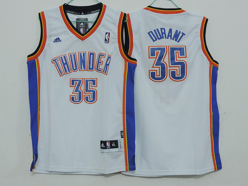 Cheap Adidas NBA Kids Oklahoma City Thunder 35 Kevin Durant New ...