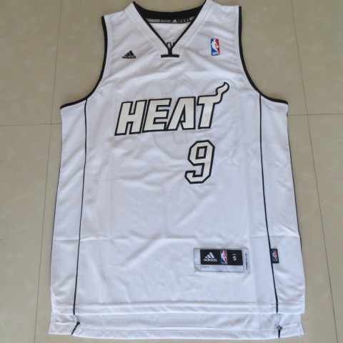  NBA Miami Heat 9 Rashard Lewis New Revolution 30 Swingman White 2012 2013 New Season Jersey