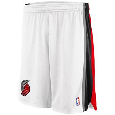  NBA Portland Trail Blazers New Revolution 30 Swingman White Short