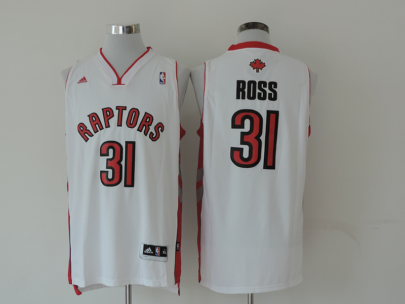  NBA Toronto Raptors 31 Terrence Ross New Revolution 30 Swingman Road White Jersey