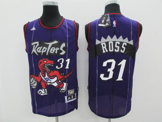  NBA Toronto Raptors 31 Terrence Ross New Revolution 30 Swingman Soul Throwback Purple Jersey