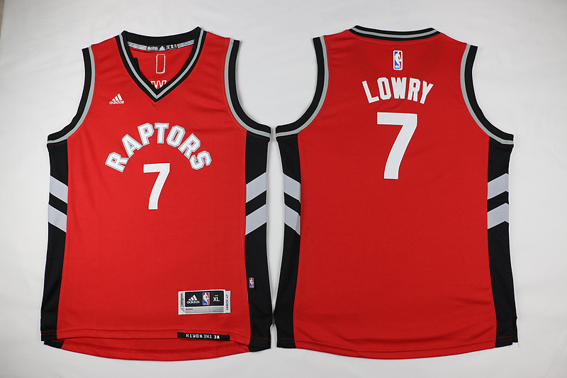  NBA Toronto Raptors 7 Kyle Lowry Kid jersey New Revolution 30 Swingman Red Youth Jersey