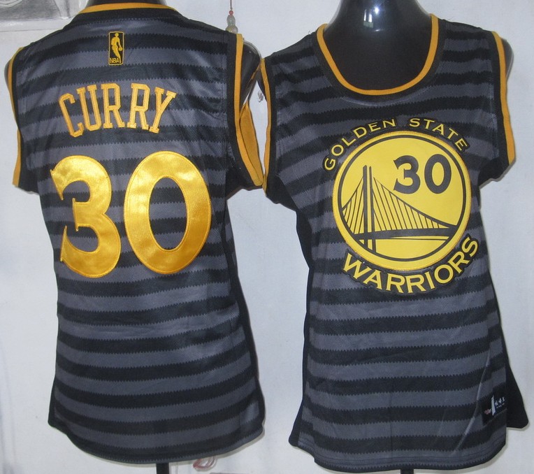  NBA Women Golden State Warriors 30 Stephen Curry Groove Fashion Jersey