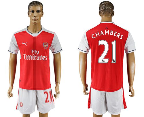 Arsenal 21 Chambers Home Soccer Club Jersey