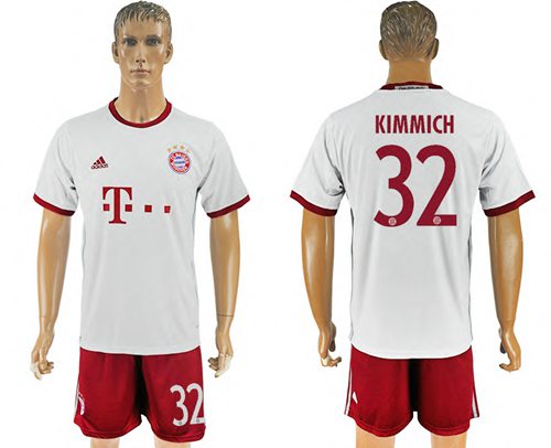 Bayern Munchen 32 Kimmich Sec Away Soccer Club Jersey