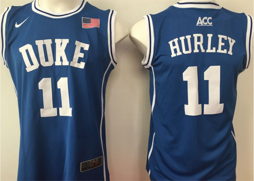 Blue Devils 11 Bobby Hurley Royal Blue Basketball Elite Stitched NCAA Jersey