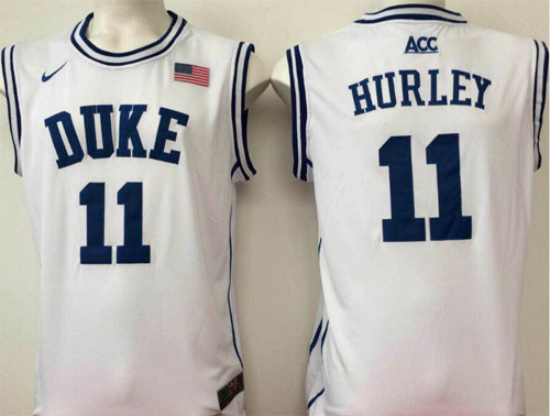 Blue Devils 11 Bobby Hurley Royal White Basketball Elite Stitched NCAA Jersey