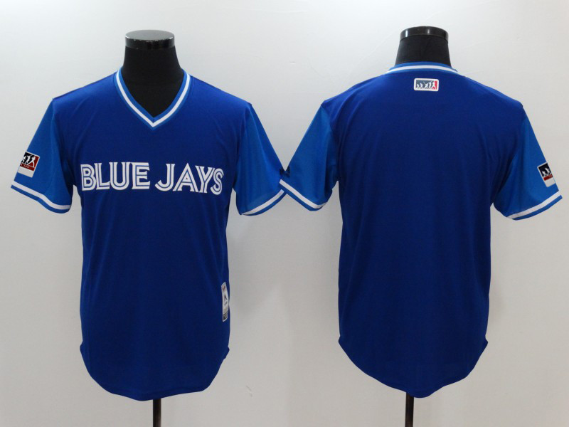 Blue Jays Royal 2018 Players' Weekend Authentic Team Jersey