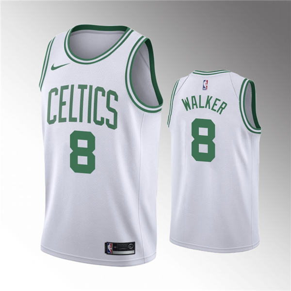 Boston Celtics #8 Kemba Walker 2019 20 Association White Jersey