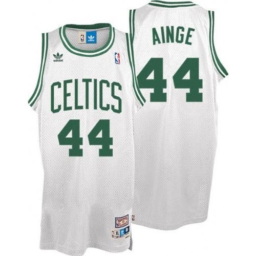 Boston Celtics Ainge 44 White Throwback Jerseys