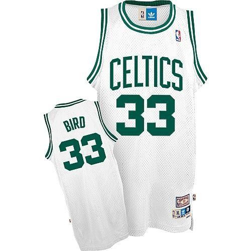 Cheap Boston Celtics Larry Bird 33 White Throwback Jerseys