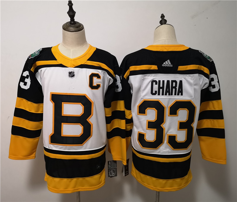 Bruins 33 Zdeno Chara White 2019 Winter Classic Adidas Jersey