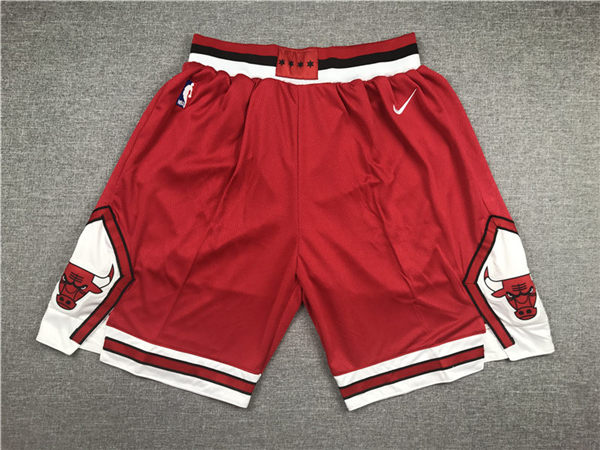 Bulls Red Nike Shorts