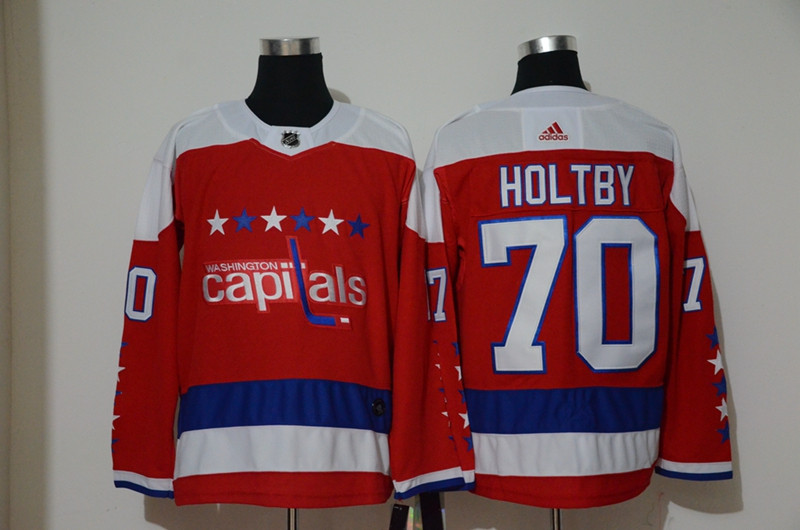 Capitals 70 Braden Holtby Red Alternate  Jersey