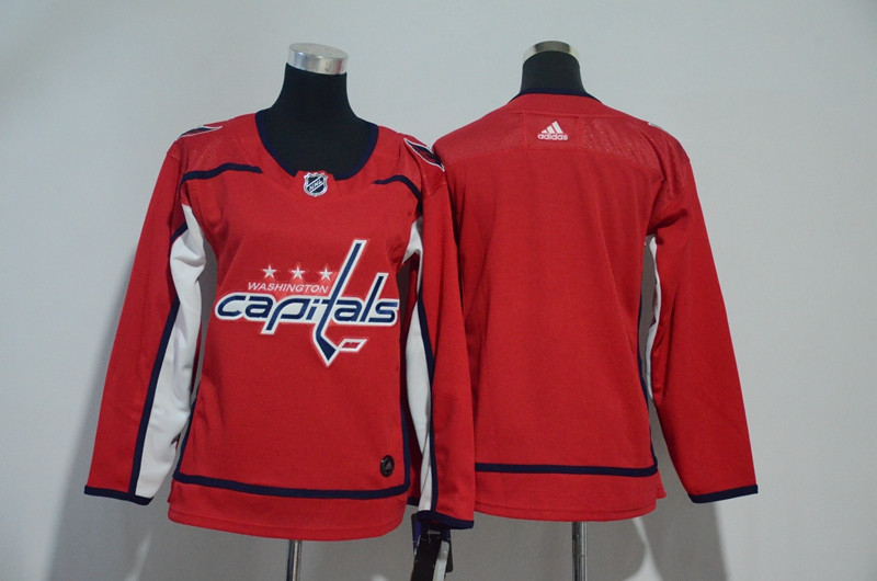 Capitals Blank Red Youth  Jersey