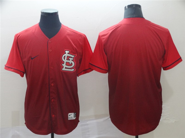 Cardinals Blank Red Drift Fashion Jersey