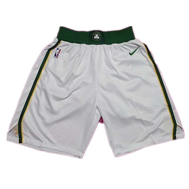 Celtics White 2018 19 City Edition  Swingman Shorts