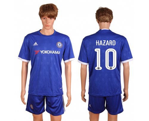Chelsea 10 Hazard Home Soccer Club Jersey