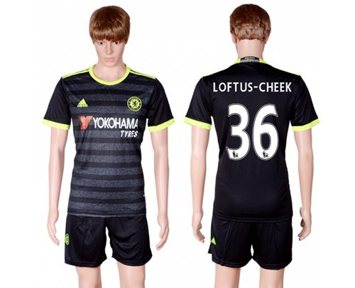 Chelsea 36 Loftus Cheek Away Soccer Club Jersey