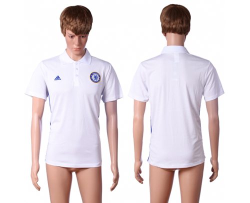Chelsea White Polo Shirts