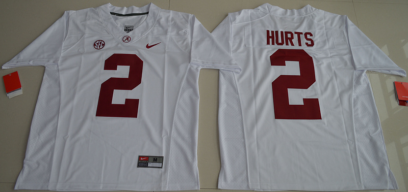Crimson Tide 2 Derrick Henry White Limited Stitched NCAA Jersey