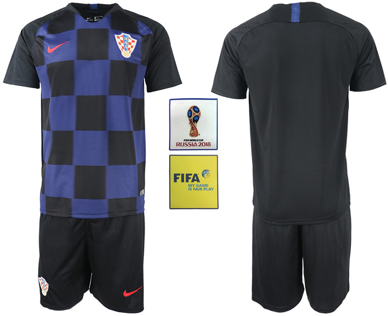 Croatia Away 2018 FIFA World Cup Soccer Jersey