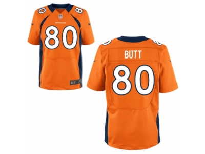 Denver Broncos 80 Jake Butt  Orange 2017 Draft Pick Elite Jersey