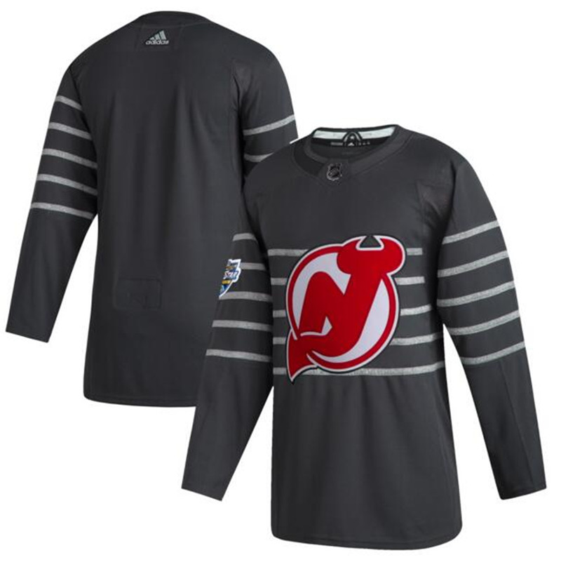 Devils Blank Gray 2020 NHL All Star Game Adidas Jersey