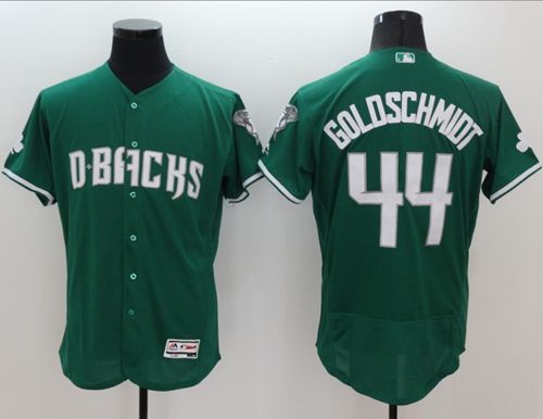 Diamondbacks 44 Paul Goldschmidt Green Celtic Flexbase Authentic Collection Stitched MLB Jersey
