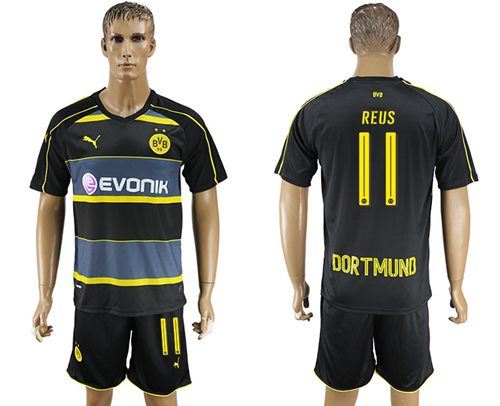 Dortmund 11 Reus Away Soccer Club Jersey