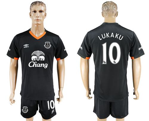 Everton 10 Lukaku Away Soccer Club Jersey