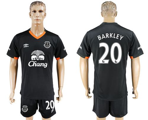 Everton 20 Barkley Away Soccer Club Jersey