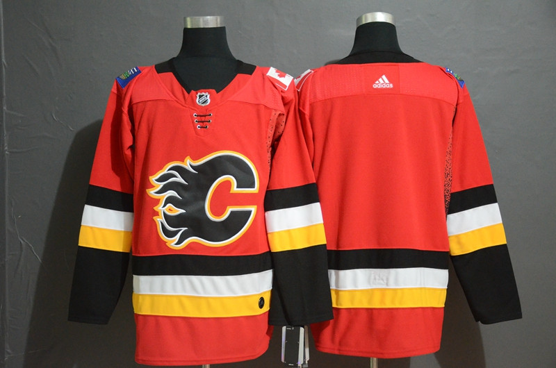 Flames Blank Red  Jersey