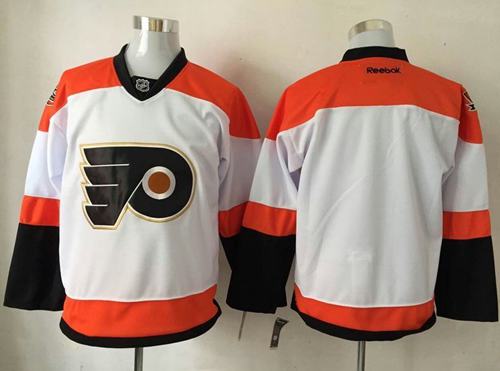 Flyers Blank White 3rd Stitched NHL Jersey