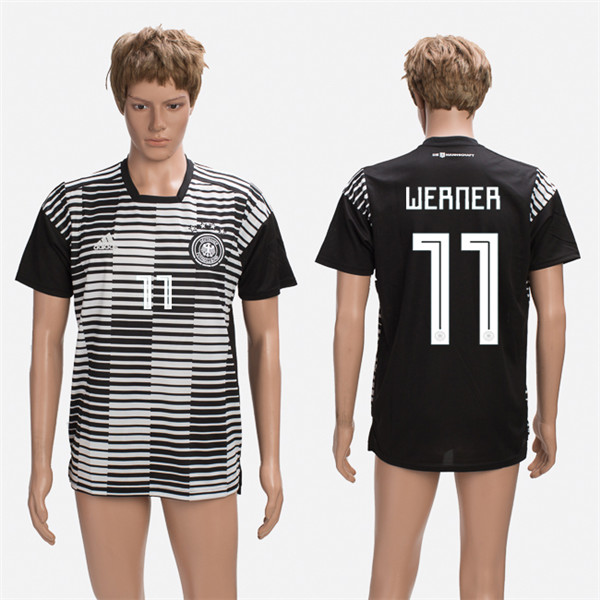 Germany 11 WERNER Training 2018 FIFA World Cup Thailand Soccer Jersey