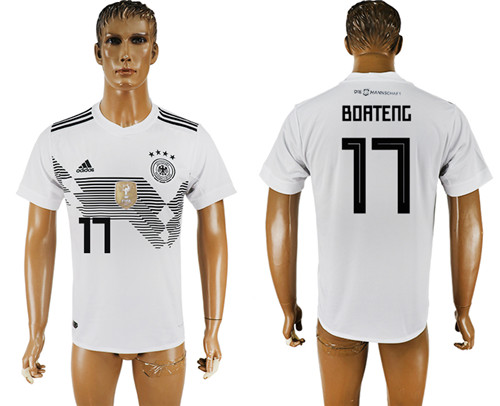 Germany 77 BOATENG Home 2018 FIFA World Cup Thailand Soccer Jersey