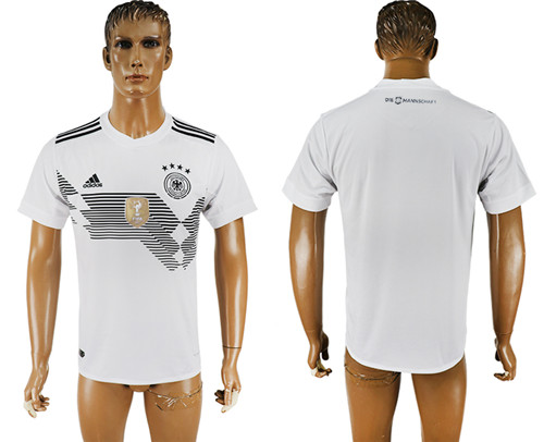 Germany Home 2018 World Cup Thailand Soccer Jersey