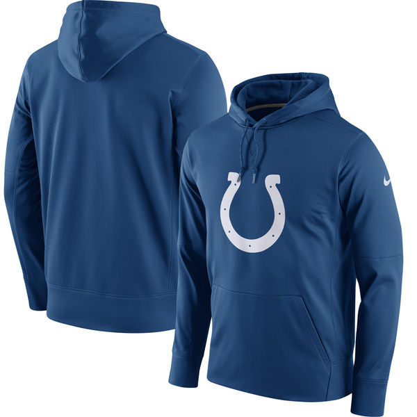Indianapolis Colts  Circuit Logo Essential Performance Pullover Hoodie Royal
